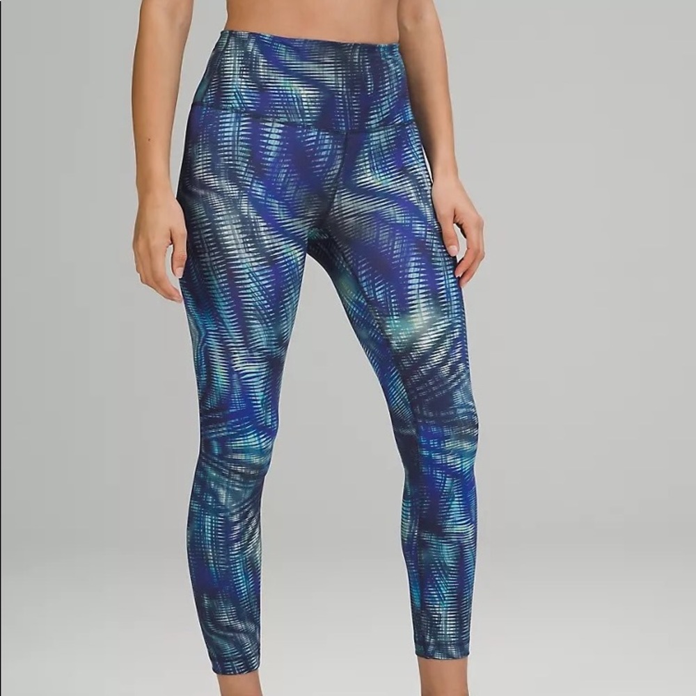 Lululemon wunder train leggings 25”